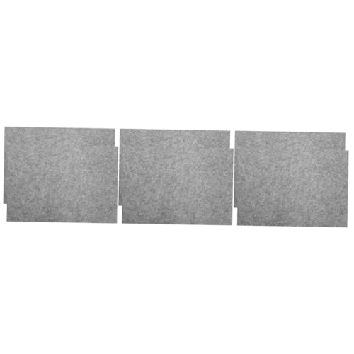 VILLCASE 3 Sätze Kalligraphie-filzpad Tischunterlage Tischpolster Felt Desk Mat Painting Matte Schreibübung Chinesische Malerei Filzmatte Kalligrafie-übungsmaterial Gefühlt Grey 2 Stück * 3 von VILLCASE