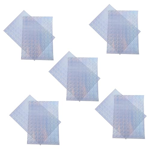 VILLCASE 30 Stk Regenbogen-Druckpapier Druckerpapier glitzerndes Aufkleberpapier fotopapier selbstklebend selbstklebendes fotopapier kreatives fotopapier buntes Druckpapier das Haustier von VILLCASE