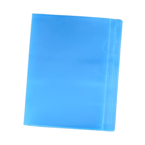 VILLCASE 30st A4-dateiordner Blauer Ordner Transparenter Ordner Aktenordner Ablageordner Bindemappen Klar Expandierende Aktentaschen Transparente Dokumentenmappe A4 Transparente Mappe Blue von VILLCASE