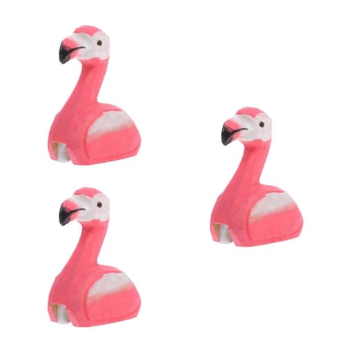 VILLCASE 3st Flamingo-bleistiftspitzer Bleistiftspitzer Für Den Schreibtisch Manueller Bleistiftspitzer Anspitzer Für Make-up-stifte Bleistiftspitzer Süß Farbstiftspitzer Rosy Metall von VILLCASE