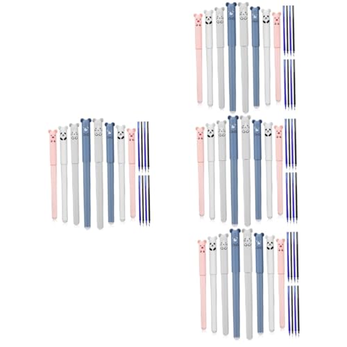 VILLCASE 4 Sätze Löschbarer Kugelschreiber Partygeschenke Kreative Stifte Transparente Löschbare Stifte Schulbedarf Kreative Signierstifte Marker Signierstifte Für Textmarker 8 Stück * 4 von VILLCASE