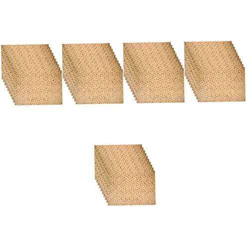 VILLCASE 5 Sätze Kraft-geschenkpapier Paketpapier Packpapier Schwarzes Geschenkpapier Band Arten Von Geschenkverpackungen Braunes Geschenkpapier Geburtstag Kraftpapier 10 Stück * 5 von VILLCASE