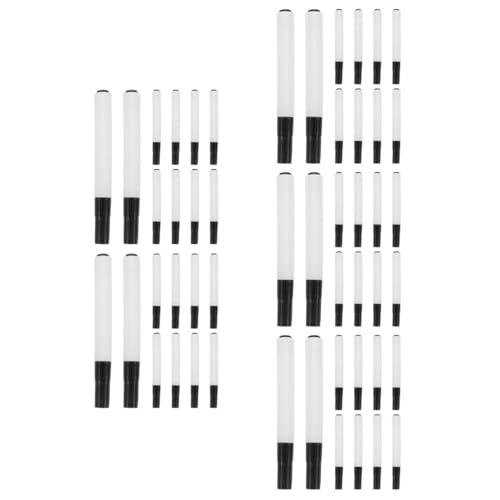 VILLCASE 5 Sätze Leere Hülle Des Tafelstifts Marker Kühlschrank Kreidemarker Malmarker Strumpffüller Für Kleinkinder Marker Für Whiteboard-stift Kreidestift Plastik 10 Stück * 5 von VILLCASE