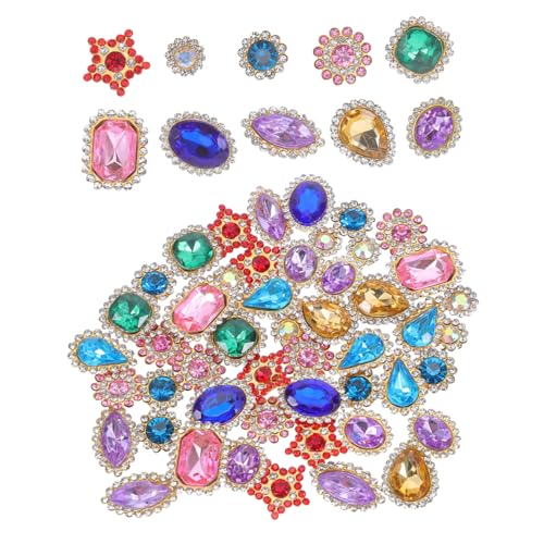 VILLCASE 50 Stück Handvernähbare Ornamente für Diy Haaraccessoires Dekorationen Krallenrhinestones für Bekleidungsprojekte und Kreative Bastelarbeiten VILLCASE 50 Stück Handvernähbare Ornamente für Diy Haaraccessoires Dekorationen Krallenrhinestones für Bekleidungsprojekte und Kreative Bastelarbeiten von VILLCASE