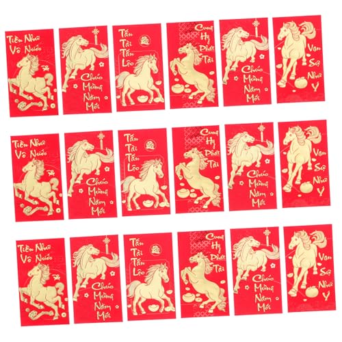 VILLCASE 60 Stück Teiliges Vietnamesische Rote Umschläge Pferdejahr Chinesische Neujahrs Lucky Money Umschläge Geldumschläge für Frühlingsfest Geburtstag Hochzeit und Festtagsfeiern VILLCASE 60 Stück Teiliges Vietnamesische Rote Umschläge Pferdejahr Chinesische Neujahrs Lucky Money Umschläge Geldumschläge für Frühlingsfest Geburtstag Hochzeit und Festtagsfeiern von VILLCASE
