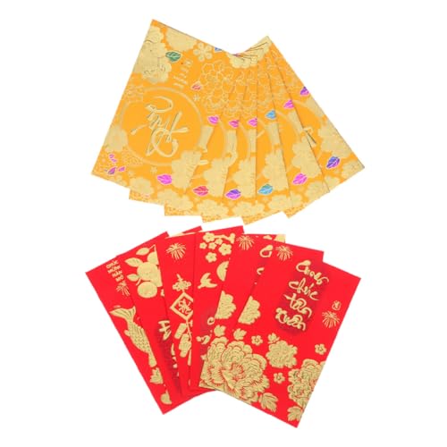 VILLCASE 72 Stück Teiliges Lunar Year Umschläge Traditionelle Li Xi Geldumschläge Bunte Frühlingsfest Taschen Asiatische Neujahrsdekoration für Familie Geschäft VILLCASE 72 Stück Teiliges Lunar Year Umschläge Traditionelle Li Xi Geldumschläge Bunte Frühlingsfest Taschen Asiatische Neujahrsdekoration für Familie Geschäft von VILLCASE