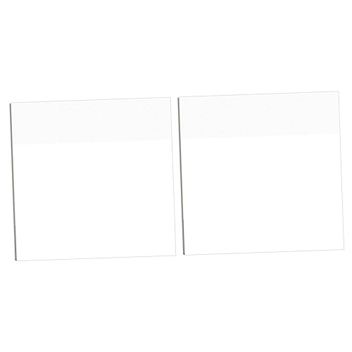 VILLCASE 800 Blatt transparente Haftnotizen Büronotizen Memo-Aufkleber Transparent memo pads PVC material memo pads Notizblöcke Nachrichtennotizen Notizzettel für Schüler PVC selbstklebend von VILLCASE