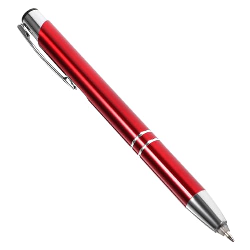 VILLCASE Beleuchteter Kugelschreiber Sensor Blauer Stift Einziehbare Stifte Uv-stift Füller Led-streifen Lampe Tinte Farbstifte Feine Spitze Dicker Stift Gadget Zappeln Du Stift Rot Eisen von VILLCASE