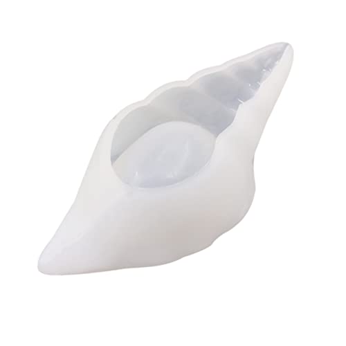 VILLCASE Conch Tischdekoration Tischdekoration Formenbau Epoxidform Flexible Form Praktische Form Servierutensilien Seifenform DIY Herstellungswerkzeug DIY von VILLCASE