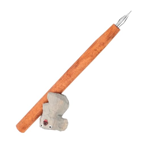 VILLCASE Faultier Holz Stift Kugelschreiber studentischer Stift weichster Schreibstift süßer Stift Baumfaultier Holzstift Schreibstift mit Tiermotiv entzückender Stift Schreibstift aus Holz von VILLCASE