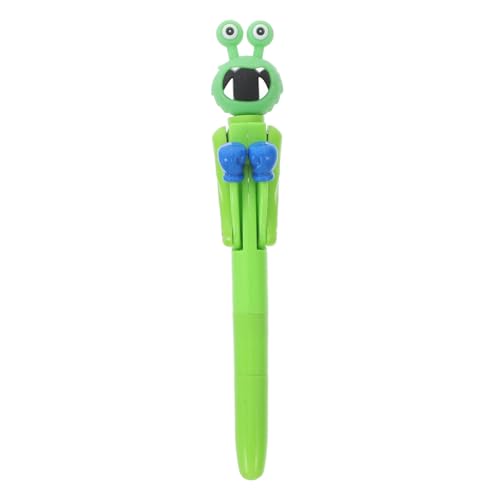 VILLCASE Frosch Boxstift Kugelschreiber Glattes Schreibgerät Cartoon Schreibstift Stanzarmstift Geburtstagsstifte Lustiger Cartoon Stift Neuheit Schreibstift Stanzstift Boxstifte von VILLCASE