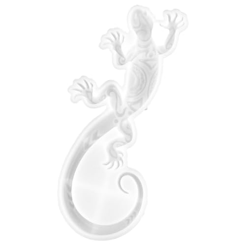 VILLCASE Gecko dekorative Form kunstharz wandverkleidung gießform Handgemacht Wandornament Fälschung gefälscht wandbilder wand handwerk formen Silikon-Gecko-Wanddekorationsform Kieselgel von VILLCASE