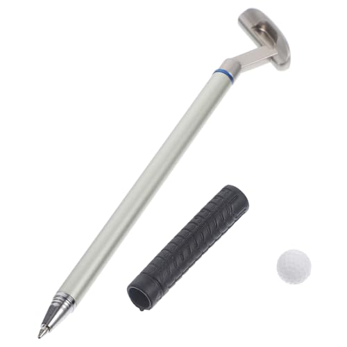 VILLCASE Golfschläger-Stift süßes stationäres individuelle Stifte Tintenstifte zum Schreiben Gelstift bürogeschenk schreibtisch dekoration Kugelschreiber liefern lustige Stifte Metall Blue von VILLCASE