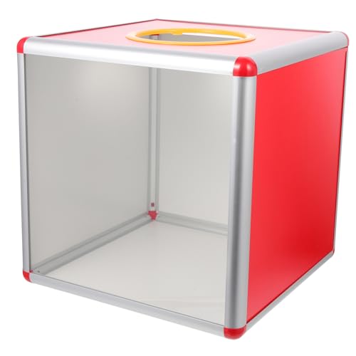 VILLCASE Kasten storage boxes aufbwahrungs-box aufbewahrungbox Abstimmungsurne präsentbox verlosen Spende Dose Handel Spende Zubehör Spendenfall Tombola-Boxen Aluminiumlegierung von VILLCASE