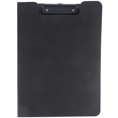 VILLCASE Klemmbrett-clip Planke Zwischenablagen Masse Speicher-zwischenablage Restaurant-zwischenablage Menü Zwischenablage Schwarze Zwischenablage Klappbares Klemmbrett Papier Metall Black von VILLCASE