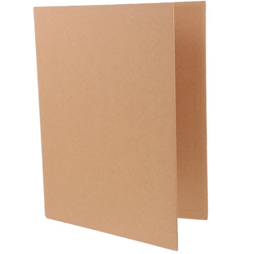 VILLCASE Loseblatt-Bucheinband business notebook mappen Binder-Notizbucheinband gehaüse pc cartape Notizblock-Hülle Planerordner Zeitschriftenordner A4-Ringbuch A4 Ordner Kraftpapier von VILLCASE