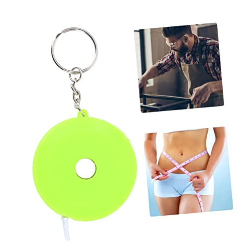 VILLCASE Maßband messen Messung tragbar Größer Monitor Ring rollmassband measurement tape grün Maßband Mini Maßband hohe Präzision Green von VILLCASE