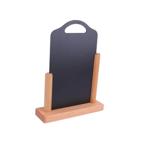 VILLCASE Mini-tafeln Tafelzeichen Kleines Tafelschild Mini-tafelschilder Tischtafel Kleine Buffettafeln Platzkartenschild Für Den Hochzeitstisch Tischständer Staffelei Tafel Hölzern von VILLCASE