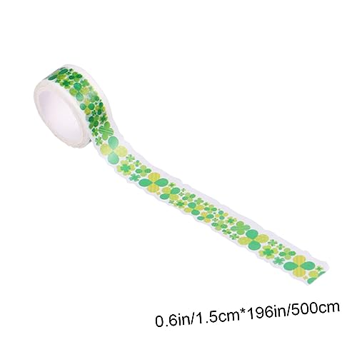 VILLCASE Satz Planer-Papierband scrapbooking zubehör geschenkband Dekoration für abklebeband papierklebeband papierklebebänder selber machen schöner Papierstreifen Green von VILLCASE