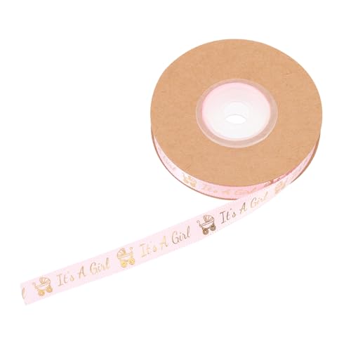 VILLCASE Schleife seidenband ribbon bandfeile geschenkeband geschenkband kopfschmuck zubehör selber machen Materialien zur Herstellung von Haarspangen Band für DIY DIY-Bänder Polyester Rosa von VILLCASE