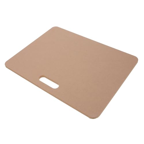 VILLCASE Töpferwerkzeuge luftgetrockneter Lehmbausatz Dichte Brettmatte für Töpferei Lufttrocknender Ton Töpfermatte Faserplatte Dichtebrett Dichte Board-Pads Keramik-Tonmatte MDF Chocolate von VILLCASE