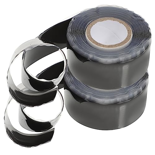 VILLCASE Wasserdicht Klebeband Panzer Tape Selbstverschweißendes Dichtband Pvc Wasserrohr Reparaturband Wasserdicht Breit 3 Lang Perfekt Für Wasserleckagen Und Rohrabdichtungen von VILLCASE