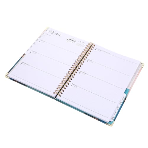 VILLCASE notebooks the notebook nootbook Zeitmanagement Notizbuch spiral notebook englischer notizblock Planungshandbuch Arbeitsheft Memoboard kalender Monatsplaner Agenda Notizblock Papier von VILLCASE