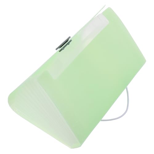 coupon gutscheinheft banknoten buisiness orginals organisation Papier-Organizer-Ordner Dateiordner-Organizer Datei-Organizer-Ordner Aktenordner Quittungsorganisator pp Light Green VILLCASE von VILLCASE