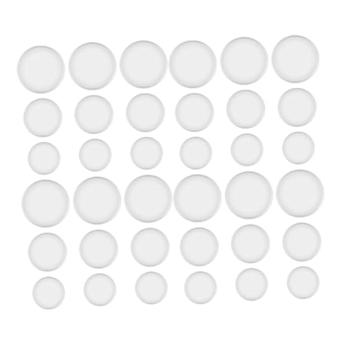 36 Stück Teiliges von Transparenten Binder Ringen Loseblattbindung Notizbücher Karteikarten Scrapbooking und Bürobedarf 36 Stück Teiliges von Transparenten Binder Ringen Loseblattbindung Notizbücher Karteikarten Scrapbooking und Bürobedarf von VILLFUL