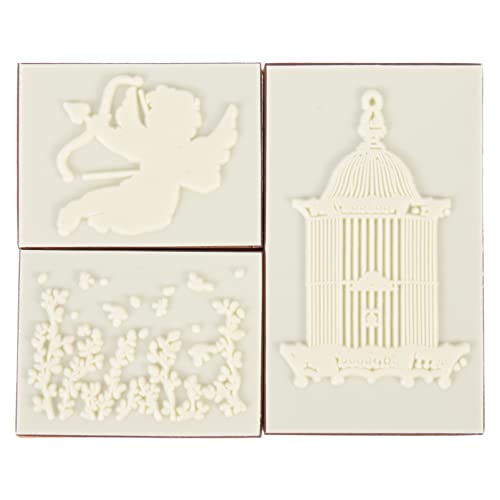 VILLFUL 1 Box Holzsiegel Tagebuchstempel DIY Journalstempel Dekorative Stempel Tagebuch Holzstempel Holzstempel DIY Stempel Zum Basteln Holz Scrapbook Stempel Buchdekor Stempel DIY von VILLFUL