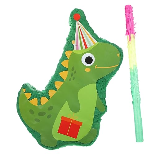 VILLFUL 1 Satz Piñata Dekor Brautdusche Pinata Geburtstagsschmuck Geburtstagsfeier Dinosaurier-geburtstagspinata Dinosaurier-pinata Party-anhänger Pinata in Dinosaurierform Papier von VILLFUL