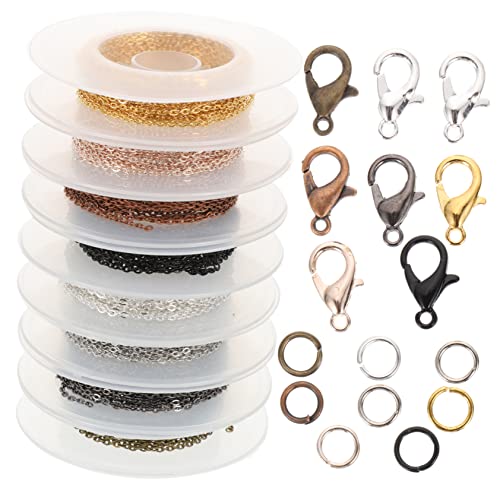 VILLFUL 1 Set Karabinerschnalle Schmuckzubehör Schmuckherstellungszubehör Schmuckherstellungskette Schmuckherstellungsketten Schmuckherstellungsset Schmuckschnallen VILLFUL 1 Set Karabinerschnalle Schmuckzubehör Schmuckherstellungszubehör Schmuckherstellungskette Schmuckherstellungsketten Schmuckherstellungsset Schmuckschnallen von VILLFUL