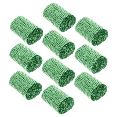 VILLFUL 10 Rollen Stickgarn Für Teppiche Haken Knüpfgarn Gobelingarn Garnset Für Hakenteppiche Bündelt Geschnittenes Teppichgarn Hakengarn Strickgarn Selber Machen Acryl von VILLFUL