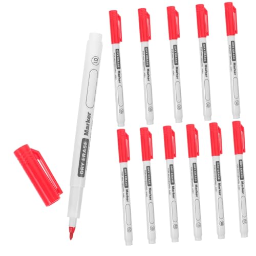 VILLFUL 12 Stück Whiteboard Stifte, Whiteboard Marker, Markierungsstift, Marker Für Die Schule, Schreib Markierungsstift, Schulbedarf, Marker, Schreib Markierungsstift, Marker Für Büro, von VILLFUL