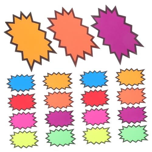 VILLFUL 160 Stück Preisschilder Fluoreszierende Verkaufsetiketten für Einzelhandel Garagenverkauf Abnehmbare Preisschilder Lebhaften VILLFUL 160 Stück Preisschilder Fluoreszierende Verkaufsetiketten für Einzelhandel Garagenverkauf Abnehmbare Preisschilder Lebhaften von VILLFUL