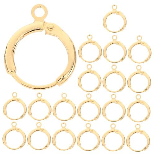 VILLFUL 20 Stücke Weibliche Versorgung Ohr Schmuck, Die Entdeckungen Ohrringe Haken Ohrring Schleife Haken Ohrring Dekoration DIY Zubehör von VILLFUL