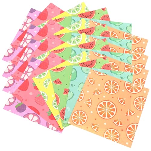 VILLFUL 200 Blatt Doppelseitiges Farbiges Origami Kinderhandwerk Papierservietten Farbiges Papier Bastelsets Für Doppelt Taschentuch Streifen Sammelalbumpapier Computerpapier Papier von VILLFUL