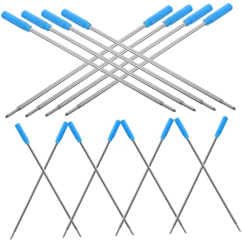 VILLFUL 25 Stück Auswechselbare Minen Für Neutrale Stifte, Professionelle Gelstift Minen, Schreibwaren Für Studenten, Mehrzweck Kugelschreiber Minen, Praktische Tintenstift Minen, von VILLFUL