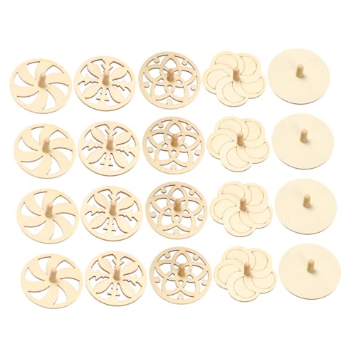 VILLFUL 25 Stück Teiliges Holz Gyroskop Bastelset für Unbemalte Holzspielzeuge für Kreative DIY Projekte Hand Augen Koordination VILLFUL 25 Stück Teiliges Holz Gyroskop Bastelset für Unbemalte Holzspielzeuge für Kreative DIY Projekte Hand Augen Koordination von VILLFUL