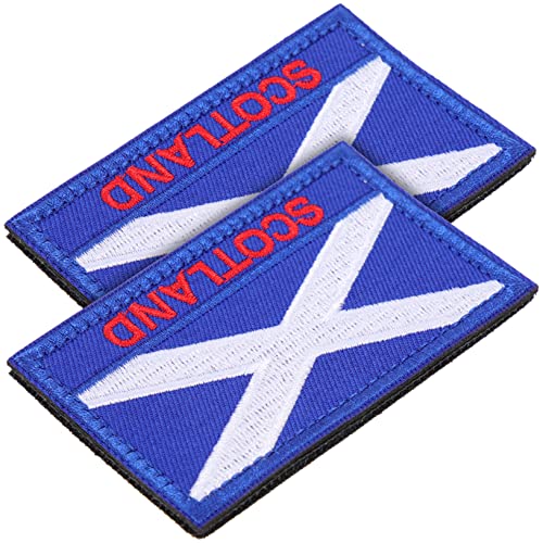 VILLFUL 2pcs Scotland Flagge Patches Kleidung DIY Patches Exquisite Kleidung Aufkleber von VILLFUL