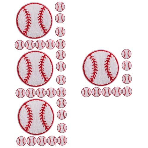 VILLFUL 40 Stück Bestickte Baseball Etiketten, Bunt, Bestickte Aufnäher, Stickflicken, Kleidung, Kompakte Hutflicken, Nähflicken, Dekorative Mantelflicken, Kleine Kleidungsflicken VILLFUL 40 Stück Bestickte Baseball Etiketten, Bunt, Bestickte Aufnäher, Stickflicken, Kleidung, Kompakte Hutflicken, Nähflicken, Dekorative Mantelflicken, Kleine Kleidungsflicken von VILLFUL