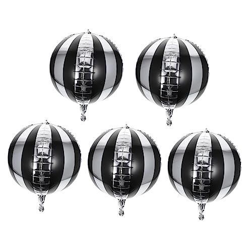 VILLFUL 5St Ballon balloons balongas luftbalons helium geburtstagsdeko Aluminiumfolie von VILLFUL