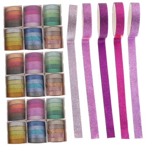 VILLFUL 90 Stück Blumen Washi Tapes Dekorative Klebebänder Für Scrapbooking Transparentes Washi Tape Für Bastelbedarf Buntes Masking Tape Für Journaling Und Kreative Projekte von VILLFUL