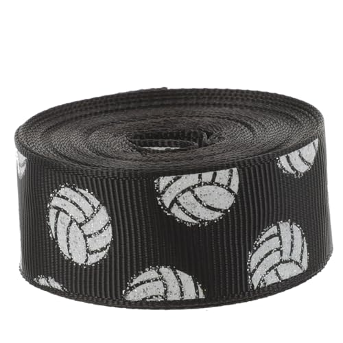 VILLFUL Box 22 Mm Volleyballband, Handgefertigt, Schleifenband, Geschenkband, Kettband, DIY Band, DIY Bastelband, Bedrucktes Band, Geschenkverpackungsband, DIY Bastelband, Kuchenband, von VILLFUL