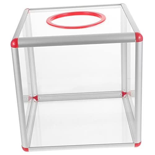 VILLFUL Transparente Acryl Tombola Box Für Gewinnspiele Und Lotterien Praktische Stimmzettel Box Mit Schlitz Ideal Für Hochzeiten Partys Und Veranstaltungen von VILLFUL