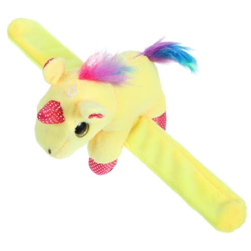 VILLFUL üsch Einhorn Slap Band Bequemes Slap Armband Für Kinder üßes Kuscheltier Design Ideal Spielzeug Oder Mitgebsel Für Geburtstagsfeiern Und Partys Bunt Und Niedlich von VILLFUL