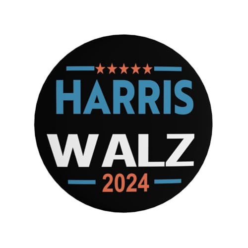 Harris Waltz 2024 Button-Anstecker Kamala Harris Tim Walz Waltz for President Vp Anstecker und Anstecker Kreise Abzeichen Runde Brustanstecker Brosche Dekor 8 von VINPHISH