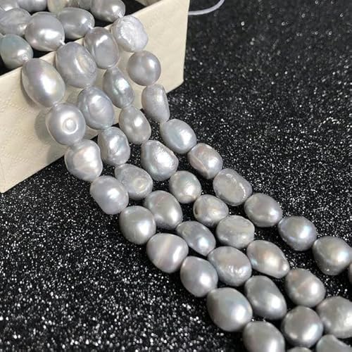 Echte natürliche Süßwasserperle, unregelmäßige Zuchtperlen, kleine Perlen, Stanzperlen zur Schmuckherstellung, DIY-Halsketten- und Armbandherstellung für Damen, Typ 14, 9–1 von VIOLK