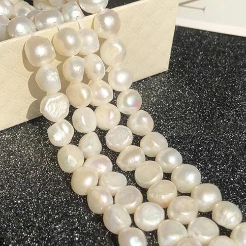 Echte natürliche Süßwasserperle, unregelmäßige Zuchtperlen, kleine Perlen, Stanzperlen zur Schmuckherstellung, DIY-Halsketten- und Armbandherstellung für Damen, Typ 23, 9–1 von VIOLK