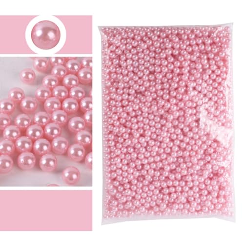 Lose 3mm-10mm 23 Farben ohne Löcher Perle DIY Imitationsperlen für DIY Bastelzubehör und Schmuckherstellung-hellrosa-3mm 800 Stück von VIOLK